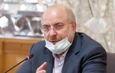 رئیس مجلس: پایه‌های اقتصاد داخلی ایران در شرایط تحریم محکم‌تر شد
