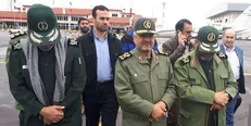 حضور فرمانده کل سپاه در استان گلستان و بازدید از مناطق سیل زده