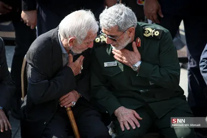 مراسم تشییع پیکر شهید سردار نیلفروشان در تهران (۲)