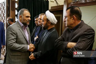 مراسم ختم پدر حجت الاسلام کلانتری معاون فرهنگی دانشجویی دانشگاه آزاد اسلامی