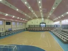 نصب اطلاعیه‌های آموزشی ویروس کرونا در اماکن ورزشی