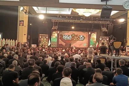 مراسم گرامیداشت سرداران شهید حاجی&zwnj;زاده و باقری در تهران برگزار شد