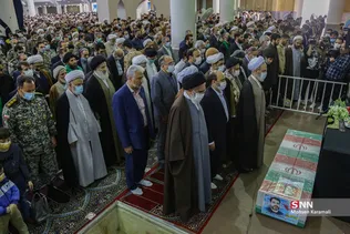  تشییع و تدفین پیکر شهید مدافع حرم «احسان کربلایی پور» در قم