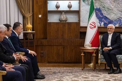 میزبانی عارف از وزیر انرژی تاجیکستان