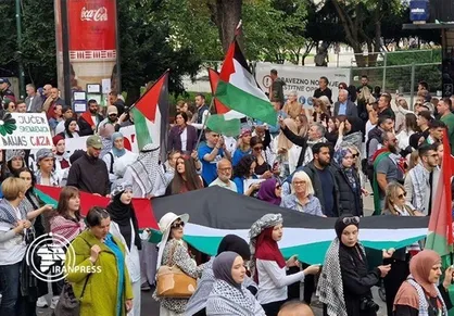 اعتراض گسترده بوسنیایی&zwnj;ها علیه نسل&zwnj;کشی غزه