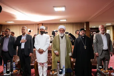 آیین اختتامیه همایش بین‌المللی «تحقق وعده انتقام»
