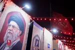 ابرپرچم خونخواهی با ذکر «یالثارات‌الحسین(ع)» در جوار موکب مکتب شهید حاج قاسم سلیمانی در عمود ۵۳۳ مسیر نجف به کربلا به اهتزاز در آمد.