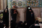 شب شهادت امام رضا(ع) در حرم حضرت معصومه(س)