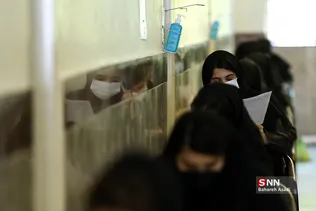 برگزاری حضوری امتحانات نهایی در دبیرستان شهید بهشتی