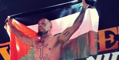 قهرمان MMA حامی فلسطین مقابل اشغالگران صهیونیست شد+عکس
