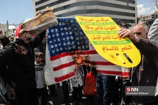 راهپیمایی حمایت از بیانیه شورای عالی امنیت ملی در تهران
