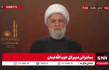شیخ نعیم قاسم: در جنگ ۳۳ روزه علیه رژیم صهیونیستی پیروزی&zwnj;های بزرگی کسب کردیم/ این پیروزی سه&zwnj;گانه ارتش، ملت و مقاومت لبنان بود + فیلم
