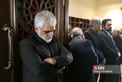 مراسم یادبود جانباختگان حادثه اتوبوس دانشگاه آزاد