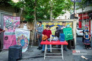 جشن خیابانی میلاد امام حسن مجتبی(ع)
