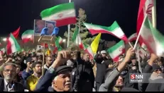 بیست و هشتمین شب حضور حماسی مردم خراسان جنوبی در میادین شهرها + فیلم