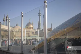 اقامه نماز عید فطر در حرم حضرت معصومه (س)