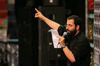 مداحی حسین سیب سرخی شب اول محرم ۱۳۹۸