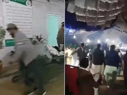 ۱۵ کشته و زخمی براثر انفجار در مراسم عروسی در پاکستان