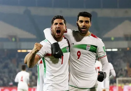 گل اول ایران به الجزایر توسط جهانبخش در دقیقه ۶۳