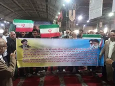 تجمع کشاورزان شوشتری در اعتراض به عدم اجرای حکم انفصال مدیرعامل شرکت کشت‌وصنعت کارون