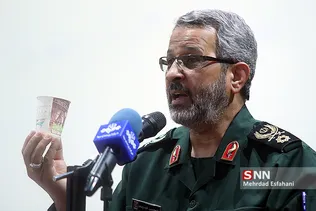 سردار غیب پرور رئیس سازمان بسیج مستضعفین