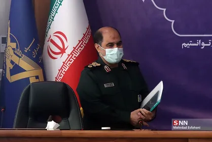 نشست خبری فرمانده قرارگاه سازندگی خاتم الانبیا (ص)