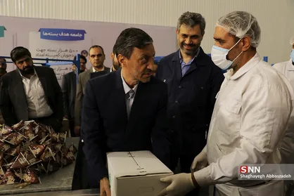 توزیع بسته های لبنی برای یک میلیون خانوار نیازمند