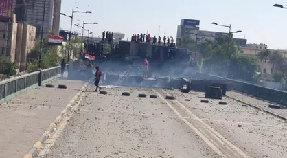 اعتراضات در چند استان عراق همزمان با رای اعتماد نخست وزیر