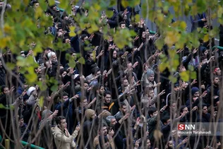 تجمع دانشجویان در دانشگاه تهران