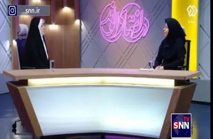 گریه&zwnj;های بی&zwnj;امان خانم مجری هنگام شنیدن مصائب یک پرستار در آنتن زنده تلویزیون!