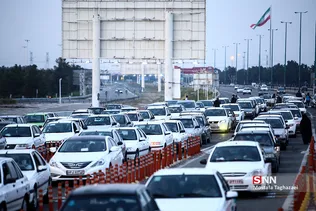 ترافیک سنگین در خروجی‌ تهران زیر سایه کرونا