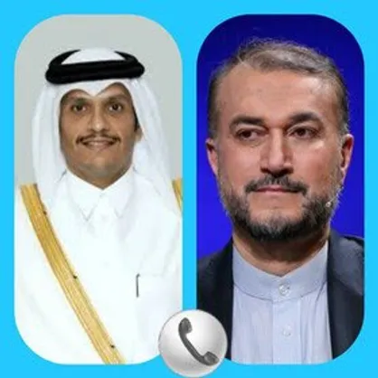 دعوت وزیر خارجه قطر از امیرعبداللهیان برای سفر به این کشور