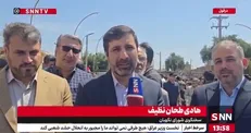 طحان نظیف: پیام حضور مردم ایستادگی پای آرمان‌های انقلاب اسلامی است+ فیلم