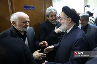 مراسم ختم پسر احمد توکلی