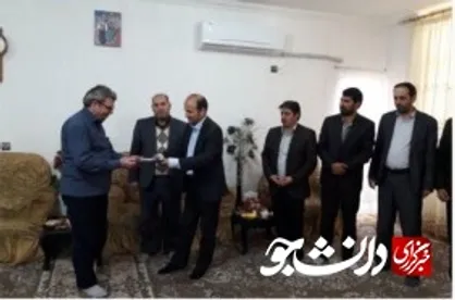 دانشجوی جانباز دانشگاه آزاد پارس&zwnj;آباد تجلیل شد+ تصاویر