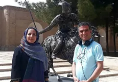 «جان فلزی» آماده نمایش شد/ بانویی با شهرت جهانی که هنرش کار با فلزات اسقاطی است!