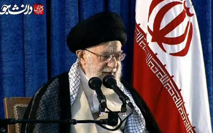 رهبر انقلاب: زرنگ&zwnj;بازی &laquo;ترامپ&raquo; مسئولان جمهوری اسلامی و مردم را فریب نمی&zwnj;دهد/ شرط پیشرفت کشور این است که آمریکایی&lrm;ها نزدیک نشوند