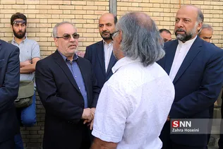 رضا پورحسین مراسم تشییع سید ضیا الدین دری 