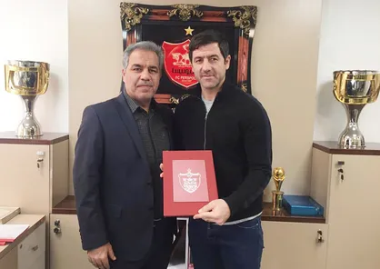 دیدار باقری با سرپرست باشگاه پرسپولیس