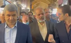 بازدید وزیر کشور از بازار تهران