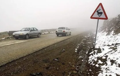 ترافیک پرحجم در محور ایلام به مهران