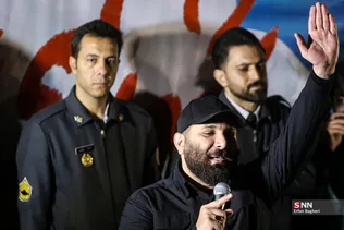 مراسم وداع با پیکر شهدای ناوشکن دنا در میدان تجریش تهران