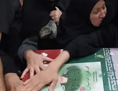 تشییع با شکوه پیکر سرباز شهید فراجا در رفسنجان