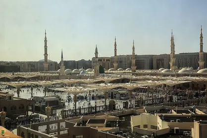 تیراندازی فرد ناشناس در مسجدالنبی