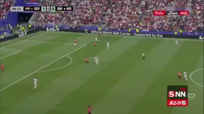 صحنه مشکوک در محوطه جریمه که داور به سود ایران پنالتی گرفت /ایران 0 - 1 مصر