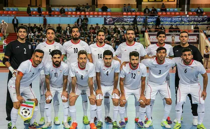 فوتسال ایران همچنان در رده سوم جهان و اول آسیا