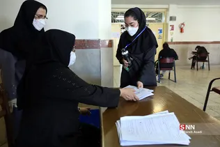برگزاری حضوری امتحانات نهایی در دبیرستان شهید بهشتی