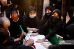 وداع با پیکر شهید مدافع حرم عین‌الله مصطفایی