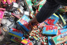 کشف ۲۶ هزار مواد محترقه پرخطر در شیراز