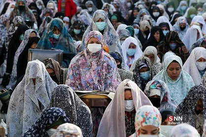 اقامه نماز عید فطر در شهرستان دماوند